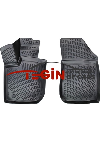 Dacia Logan 2 Mcv Panelvan 2 Parça 2016 3D Havuzlu Paspas Siyah fiyatları