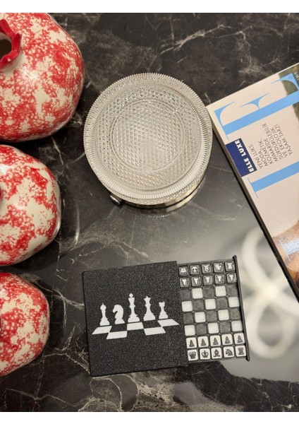 Cep Santrancı - Kompakt ve Taşınabilir 3D Baskılı Satranç Seti fırsatları