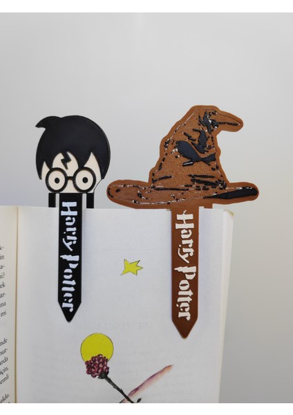 Stilcraft Harry Potter 3D Kitap Ayracı 2'li Set