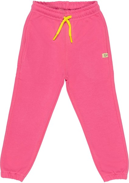 Kız Çocuk Pembe Eşofman Altı - Jogger (Lime Kordonlu) modelleri
