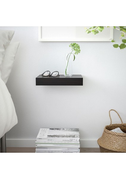 Ayaksız Duvar Rafı, Venge, 30 x 26 cm fiyatları