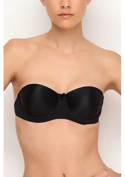 1505 Straplez Sırt Şeffaf Sütyen