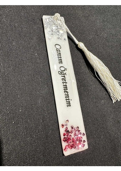 Epoksi Canım Öğretmenim Yazılı Kitap Ayracı 24 Kasım Öğretmenler Günü Hediyelik fiyatları