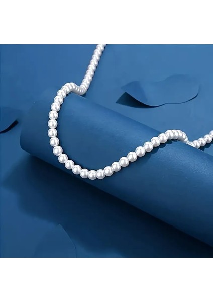 El Emeği Erkek Inci Kolye, Erkekler Için Kolye, Choker Bohem Tarz Erkek Kolyesi