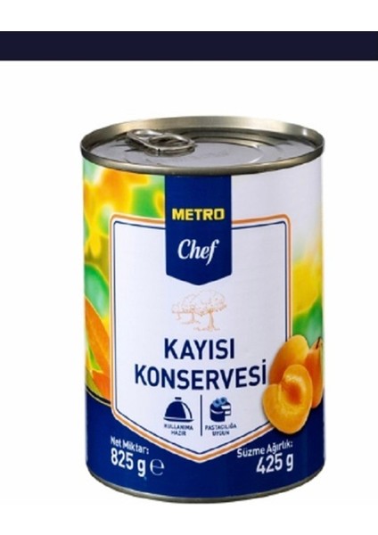 Kayısı Konservesi 825 gr