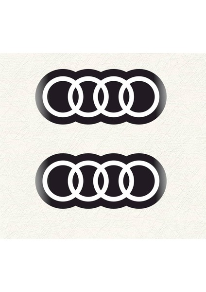 Audi 2'li Damla Sticker