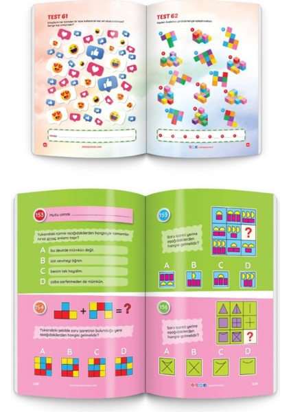 Enine Boyuna Eğitim Bilsem 3. Sınıf Hazırlık Seti (4 Kitap) indirimleri