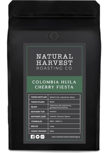 Colombia (Kolombiya) Huila Cherry Fiesta 250 G.