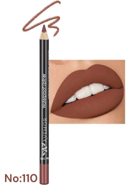 Suya Dayanıklı Dudak Kalemi - Waterproof Lipliner 110