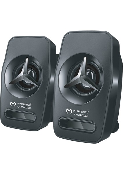 Magıcvoıce T-19 1+1 USB Pc Mini Hoparlör (2x3 Watt) (4764)