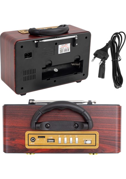 Magıcvoıce MV-110BT Usb/sd/fm/bluetooth Destekli Nostaljik Radyo (4764)