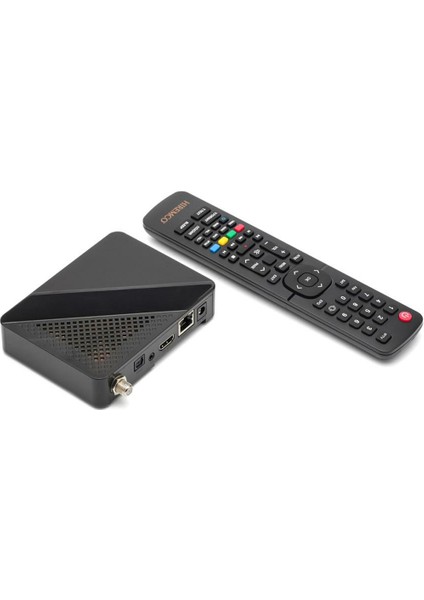 Turbo Pro 4gb Ram 256 MB Dahili Hafıza Lınux Tabanlı Dahili Wifi Full Hd Mini Uydu Alıcısı (4764)