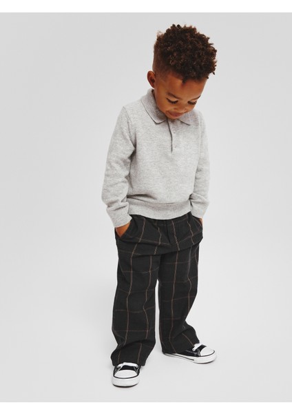 Erkek Bebek Gri babyGap CashSoft Polo Kazak fırsatları