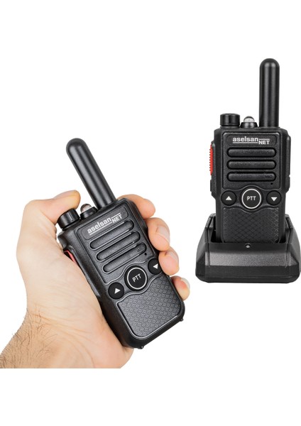 A446C1 TEKLİ 16 KANAL 10KM PMR 446 TELSİZ (4764)