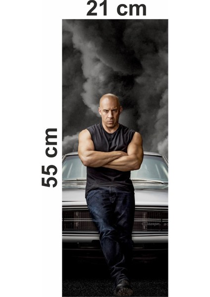 Hızlı ve Öfkeli Baskılı Araç Kapı Direk Kaplama Folyo Sticker 2'li (Sağ&sol) fırsatları