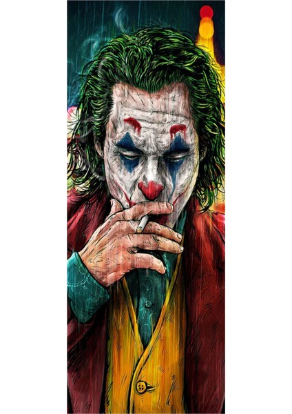 Joker Seri 1 Araç Kapı Direk Kaplama Folyo Sticker 2'li (Sağ&sol)