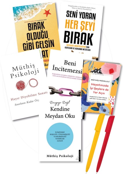Beni İncitemezsin - Dünyaya Değil Kendine Meydan Oku - Seni Yoran Her Şeyi Bırak - Müthiş Psikoloji + Alfa Kalem - Defter