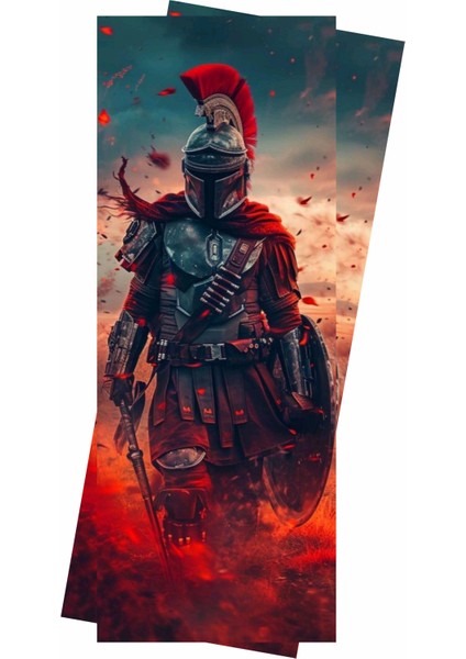 Spartacus Baskılı Araç Kapı Direk Kaplama Folyo Sticker 2'li (Sağ&sol) fırsatları