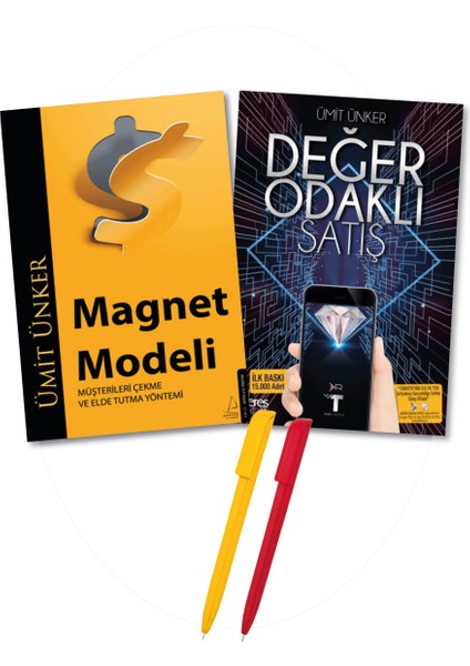 Magnet Modeli - Değer Odaklı Satış 2 Kitap - Ümit Ünker