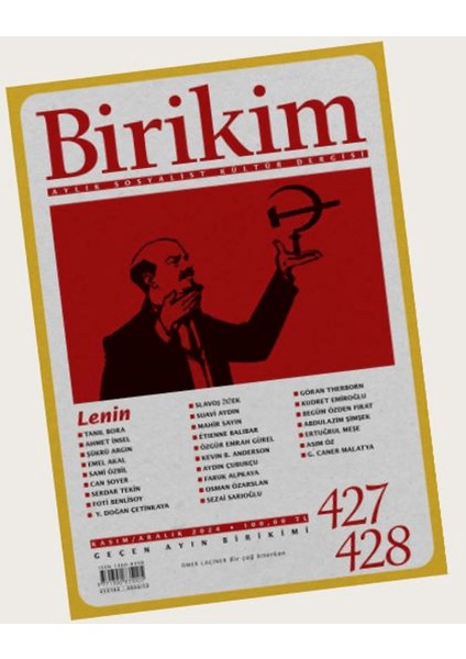 Birikim Aylık Sosyalist Kültür Dergisi Sayı 427-428 Kasım-Aralık