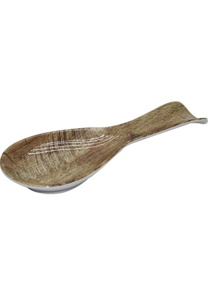 AKL-090 Melamin Ahşap Desenli Kepçe Altlık (4764)