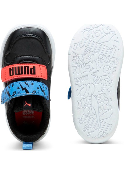 Multiflex Sl Masked Hero V Bebek Siyah Sneaker