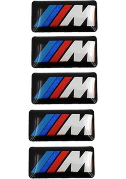 Bmw M Logo Damla Sticker 5 Adet