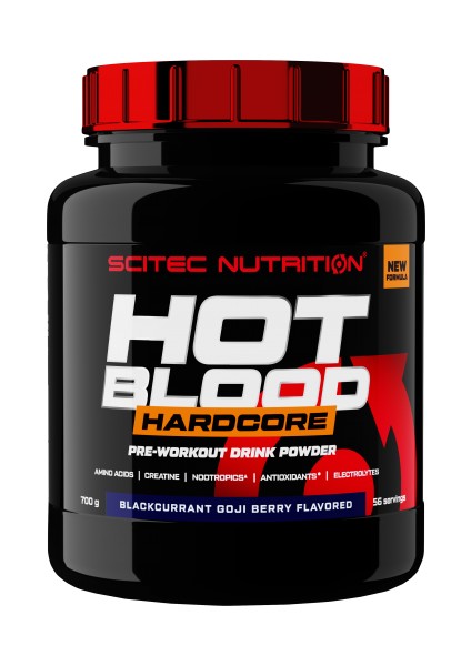 Nutrition Hot Blood Hardcore Pump Preworkout 700 gr - 56 Servis