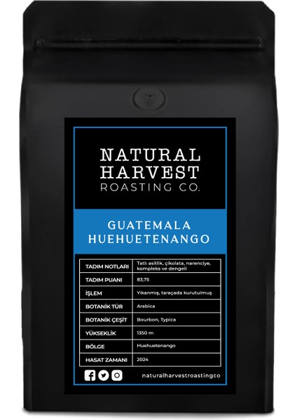 Guatemala Huehuetenango Yöresel Kahve 250 G.