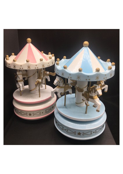 Music Box Carousel Müzikli Atlı Karınca (4767) - ETC9460-3794