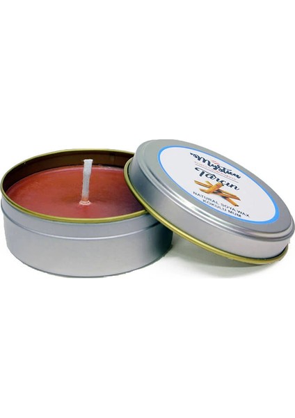 Soya Wax  Mum Kokulu Tenekede Tarçın - CPB6056-5277