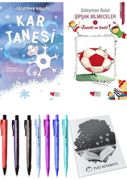 Şipşak Bilmeceler 3 ve Kar Tanesi 2li Set + Hediyeli