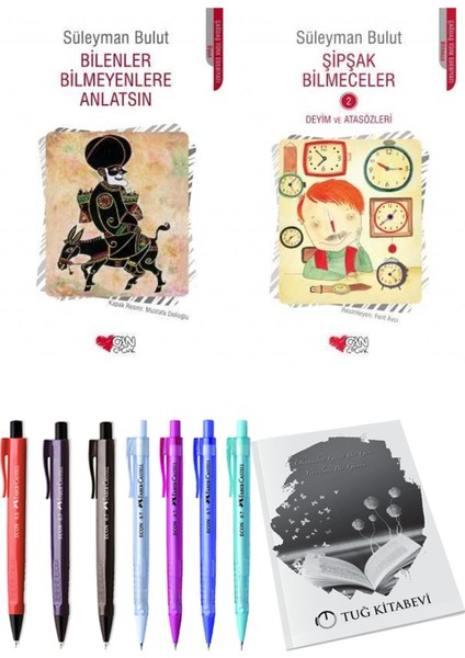 Şipşak Bilmeceler 2 ve Bilenler Bilmeyenlere Anlatsın 2li Set + Hediyeli