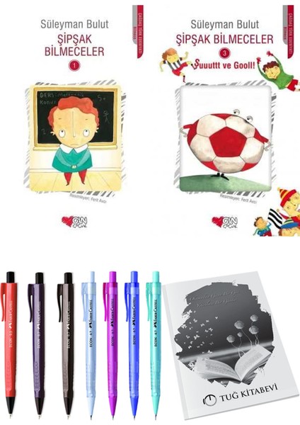 Şipşak Bilmeceler 3 ve Şipşak Bilmeceler 1 2'li Set + Hediyeli