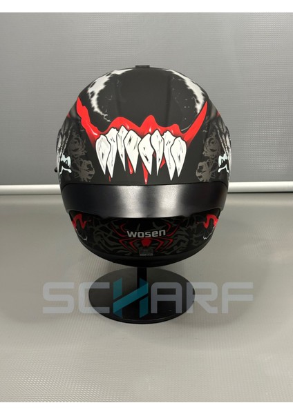 WS-202 Güneş Vizörlü Çene Açılır Kask