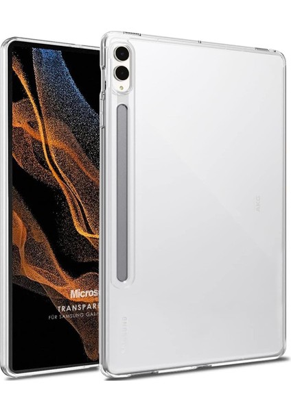 Samsung Galaxy Tab S10 Plus X820 Kılıf Transparent Soft Şeffaf