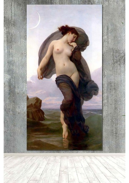 Antik Sanatsal Dekoratif Kanvas Tablo