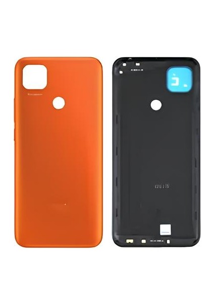 Xiaomi Redmi 9c Full Kasa Arka Kapak Yan Tuş Takımı Turuncu