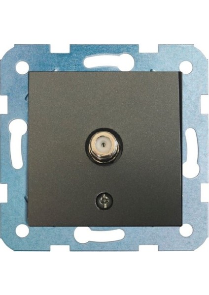 Grano Füme Uydu Tv Prizi F Konnektör Çerçevesizdir
