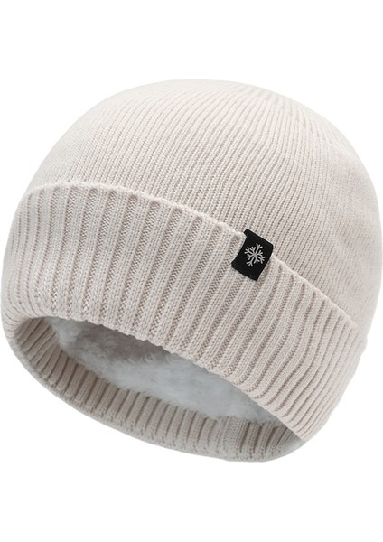 Unisex Bere Sonbahar ve Kış Örgü Şapka (Yurt Dışından)
