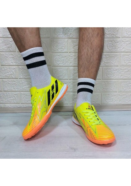 305 Sarı-Turuncu Halısaha Futbol Ayakkabısı