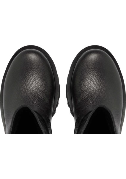 Siyah Deri Kadın Casual Bot - K24K1BT67752-A23 indirimleri