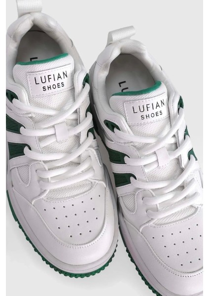 111230252 Edgar Casual Erkek Deri Sneaker Ayakkabı Yeşil