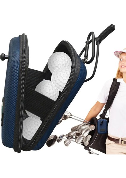 Manyetik Golf Mesafe Ölçer Çantası Taşınabilir Sert Kabuk Lazer Mesafe Ölçer Saklama Çantası Avcılık Teleskopu Kılıfı Kapak Çantası (Yurt Dışından)