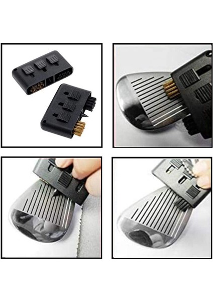 3 Adet 3 Delikli Golf Fırçası Geri Çekilebilir Tasarım 3'ü 1 Arada Golf Yuvası Temizleme Fırçası Oluk Temizleme Aracı Geri Çekilebilir Kulüp Temizleyici (Yurt Dışından) indirimleri