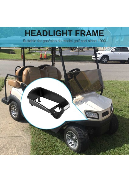 Golf Club Car Ds 1993-UP Için Yolcu ve Sürücü Far Çerçevesi (1016879 Sağ) (Yurt Dışından) fırsatları