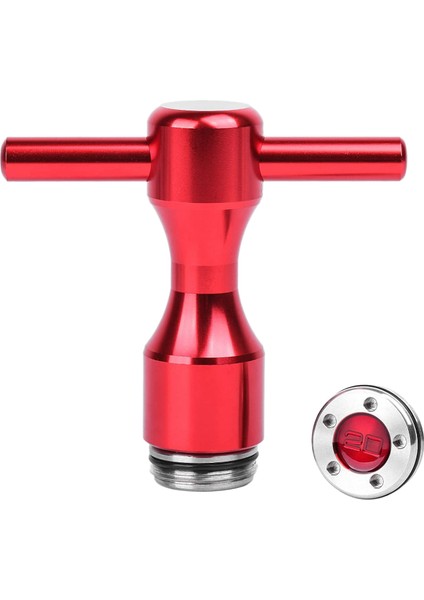 Golf Başlığı Ağırlığı 2 Adet 20G Golf Ağırlıkları + Kırmızı Anahtar Takımı Tıtleıst Scotty Cameron Putters Newport'a Uygun (Yurt Dışından)