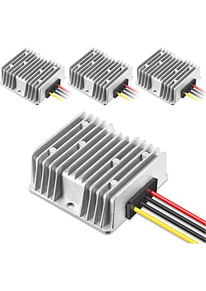 Dönüştürücü Golf Arabası Buck, 10A 120W Dc'den DC12 Volt Voltaj Regülatörü Araba Ses Sistemi Evrensel Güç Sabitleyici, 4 Adet (Yurt Dışından)