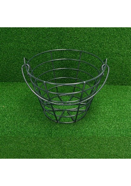 Paslanmaz Metal Golf Sepeti Golf Sahası Sepeti Golf Topu Kabı Top Kabı Tutucu 50 Top Tutar-Siyah (Yurt Dışından) fırsatları