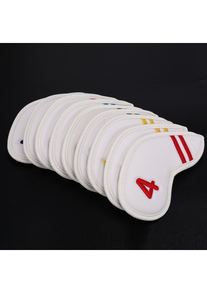 9 Adet Golf Demir Kapakları, Golf Demir Kafa Kapakları Numarası Neopren Golf Demir Kapak Seti, Golf Kulübü Kafa Kapakları, Beyaz (Yurt Dışından) fiyatları